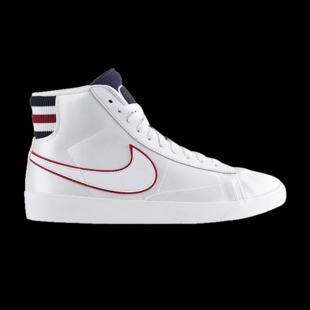Satin vintage nike blazers. Size 8. Very gently used (worn less than 10 times).